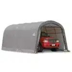 Tunel skladiščni šotor v sivi barvi