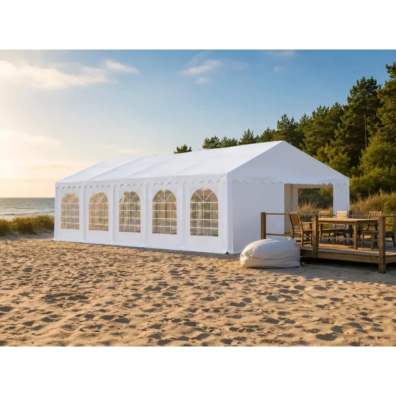 Veranstaltungszelt 5 × 8 m PVC im Freien